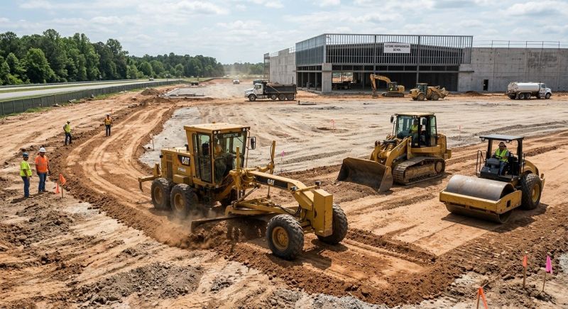 Commercial Grading Service in Woodstock, GA