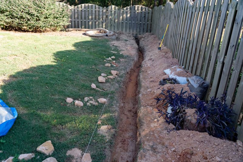Ditch Excavation in Progress