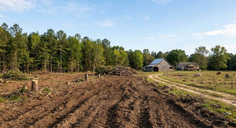 Field Clearing in Marietta, GA