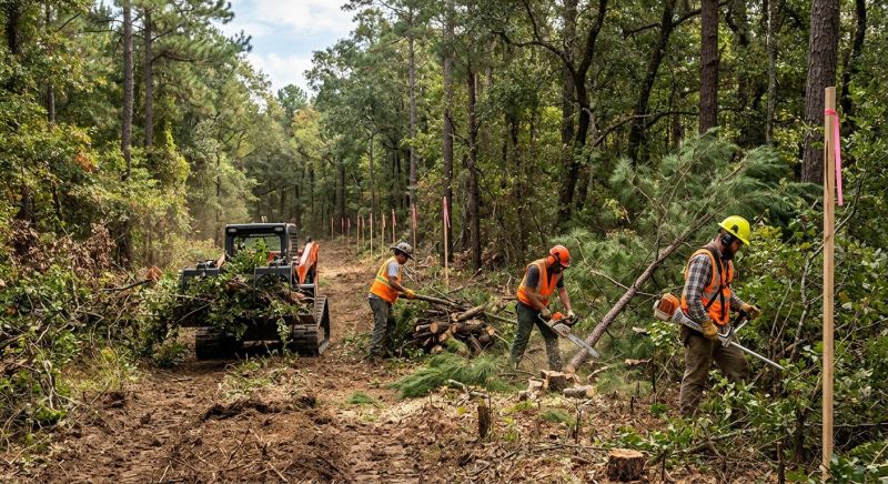Land Clearing in Katy, TX