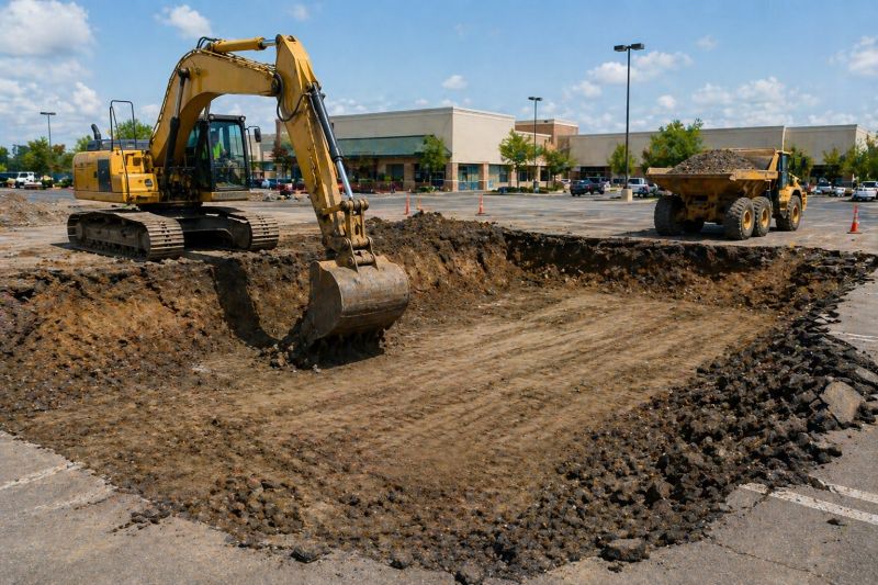 Parking Lot Gravel Repair in Orem, UT